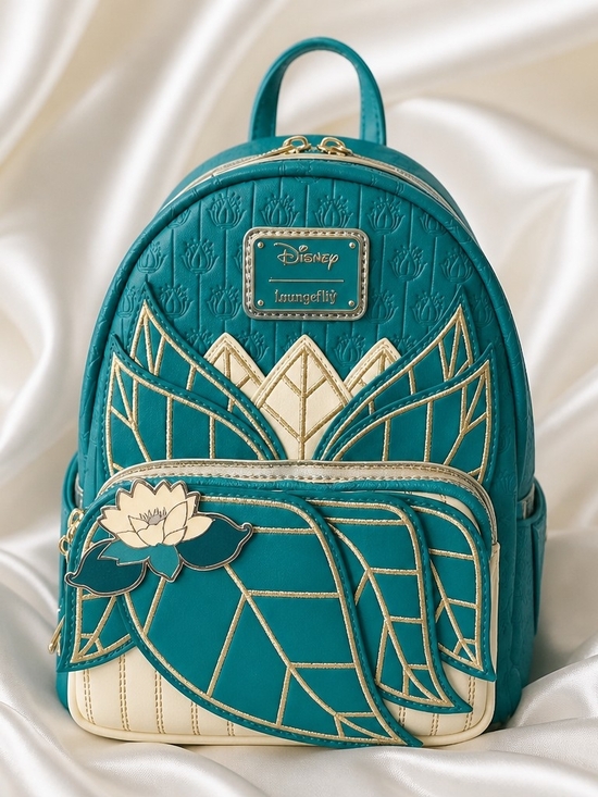 Loungefly Handbags - Loungefly x The Princess and the Frog Tiana Cosplay Mini Backpack